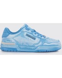 Philipp Plein - Viper Ii Used Leather Sneakers - Lyst