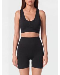 Philipp Plein - Technical Stretch Fabric Crop Top - Lyst