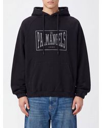 Palm Angels - Relaxed Fit Logo Print Cotton Hoodie - Lyst