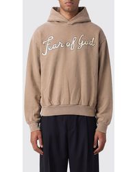 Fear Of God - Cotton Hoodie With Logo - Lyst