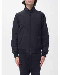 Baracuta - G9 Thermal Cotton Blend Bomber Jacket With Coolmax Technology And Check Lining - Lyst