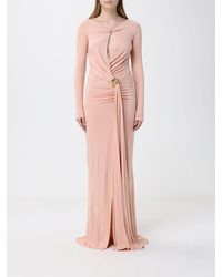 Elisabetta Franchi - Stretch Jersey Dress - Lyst