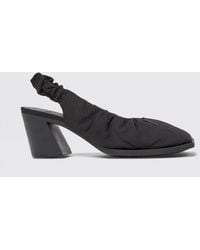 Camper - Karole Slingback Aus Gerafftem Stoff - Lyst