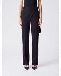 The Attico - Straight-Leg Virgin Wool Tailored Trousers - Lyst