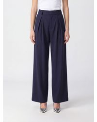 MM6 by Maison Margiela - Wide-Leg Wool-Blend Trousers With Pleats And Mid-Rise Waist - Lyst