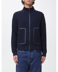 Peuterey - Cotton Blend Zip-Up Sweatshirt - Lyst
