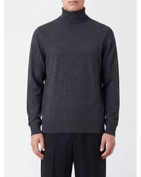 Giorgio Armani - Pure Cashmere Turtleneck With Long Sleeves And Ribbed Trims - Lyst