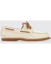 Timberland - Classic Boat Leather Loafers - Lyst