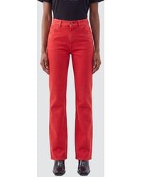 Chloé - Chlo&Eacute High-Waisted Skinny Fit Cotton Denim Jeans - Lyst