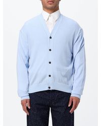 Jacquemus - V-Neck Merino Wool Cardigan With Dropped Shoulders - Lyst