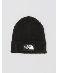 The North Face - Tnf Recycled Polyester Beanie With Embroidered Logo - Lyst