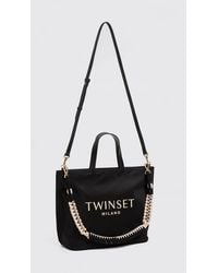 Twinset - Nylon Shopper Bag - Lyst