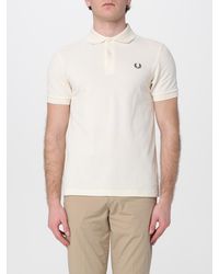 Fred Perry - Cotton Polo Shirt With Logo - Lyst
