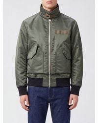 Sacai - Windproof Nylon And Cotton Bomber Jacket With Classic Collar And Flap Pockets - Lyst