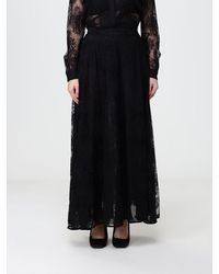 Hanita - High-Waisted A-Line Long Lace Skirt With Concealed Closure - Lyst