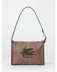 Etro - Arnica Pouch Mit Pegaso Aus Beschichteter Baumwolle Mit Paisley-Jacquard - Lyst