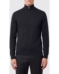 Paul Smith - Pure Merino Wool Half-Zip Turtleneck Jumper - Lyst