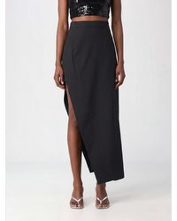 Vivienne Westwood - High-Waisted Asymmetrical Midi Skirt - Lyst