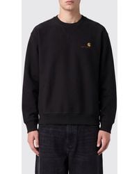 Carhartt - American Script Embroidered Logo Cotton-Blend Sweatshirt - Lyst