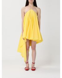 Jacquemus - Pleated Dress With An Asymmetric Cut - Lyst