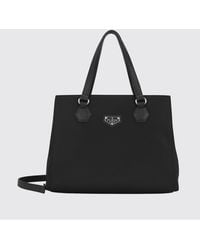 Philipp Plein - Nylon Handbag With Double Handle And Removable Shoulder Strap - Lyst