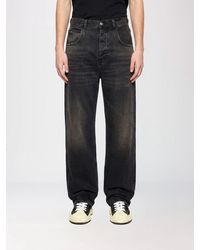 Haikure - Cotton Denim Wide Leg Jeans - Lyst