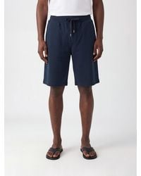 Dolce & Gabbana - Dolce &Amp Gabbana Cotton Jogging Shorts With Drawstring And Embroidered Logo - Lyst