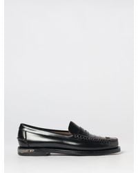 Sebago - Classic Dan Penny Loafers Aus Gebürstetem Leder Mit Ledersohle - Lyst