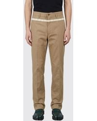 Maison Margiela - Cotton Chino Trousers - Lyst