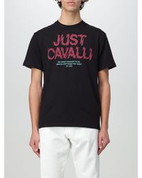 Just Cavalli - T-shirt di cotone - Lyst