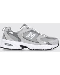 New Balance - 530 Suede And Mesh Low-Top Sneakers With Side Logo - Lyst