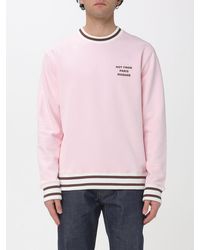 Drole de Monsieur - Cotton Crew-Neck Sweatshirt With Logo - Lyst