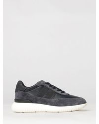 Hogan - Interactive³ Bovine Leather Sneakers With Side H Logo - Lyst