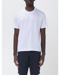 Paul & Shark - Paul &Amp Shark Cotton T-Shirt With Logo - Lyst