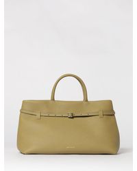 MANU Atelier - Le Cambon 40 Grained Leather Bag - Lyst
