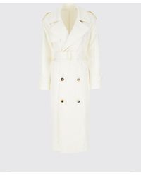 Burberry - Sobretodo Mujer - Lyst