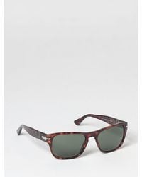 Persol - Rectangular Aviator Sunglasses - Lyst