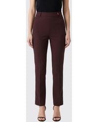 Elisabetta Franchi - Crêpe Cropped Trousers - Lyst