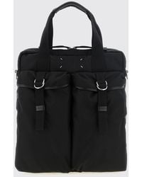 Maison Margiela - Nylon Tote Bag With Double Handle And Detachable Shoulder Strap - Lyst