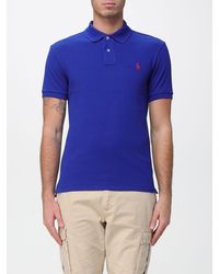 Polo Ralph Lauren - Cotton Polo Shirt With Pony Logo - Lyst