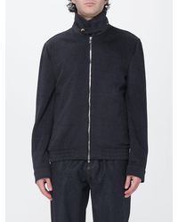 Brunello Cucinelli - Wool Bomber Jacket With High Neck And Zip Closure - Lyst