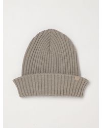 Paul & Shark - Paul &Amp Shark Solid Color Pure Wool Beanie Hat - Lyst