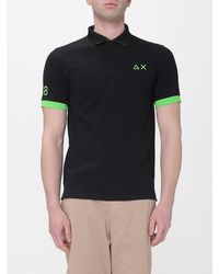 Sun 68 - Cotton Polo Shirt - Lyst