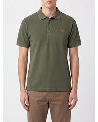 KENZO - Polo À Manches Courtes En Coton Avec Patch Logo - Lyst
