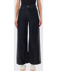 adidas Originals - High-Waisted Wide-Leg Jeans - Lyst