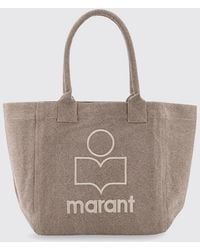 Isabel Marant - Yenki Cotton Canvas Bag - Lyst