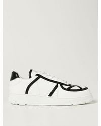 Gcds - Sneakers In Smooth Leather - Lyst