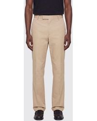 Jil Sander - Cotton Tailored Trousers With Off-Center Closure - Lyst