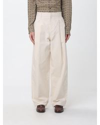 Drole de Monsieur - Cotton Wide Leg Trousers - Lyst