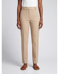 Circolo 1901 - Mid-Rise Slim Fit Cropped Trousers - Lyst